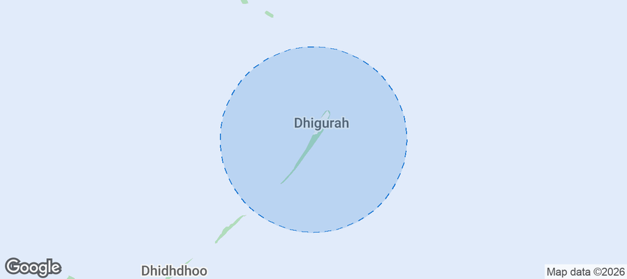 Dhigurah Airbnb map